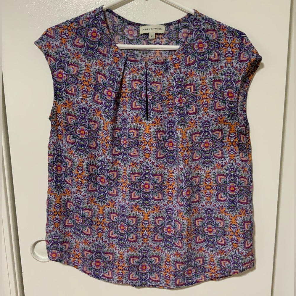 Adrienne Vittadini Rayon Shell M